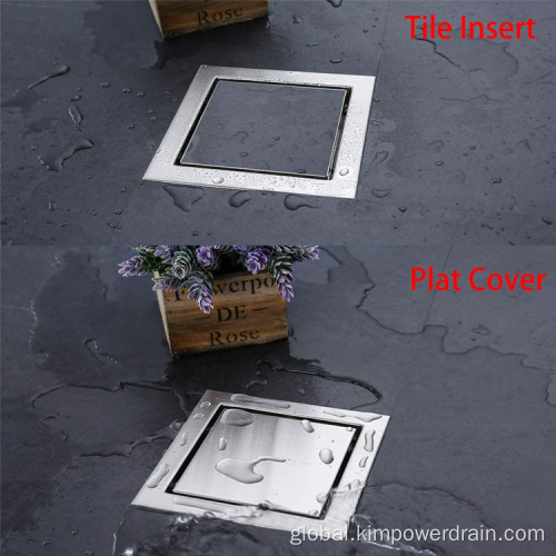 6 Inch Floor Trap 6 inches tile insert drainer floor drain Factory